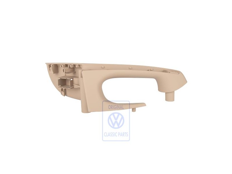 VW Original Griffschale-Unterteil Purebeige - 3C4867179B 7R3