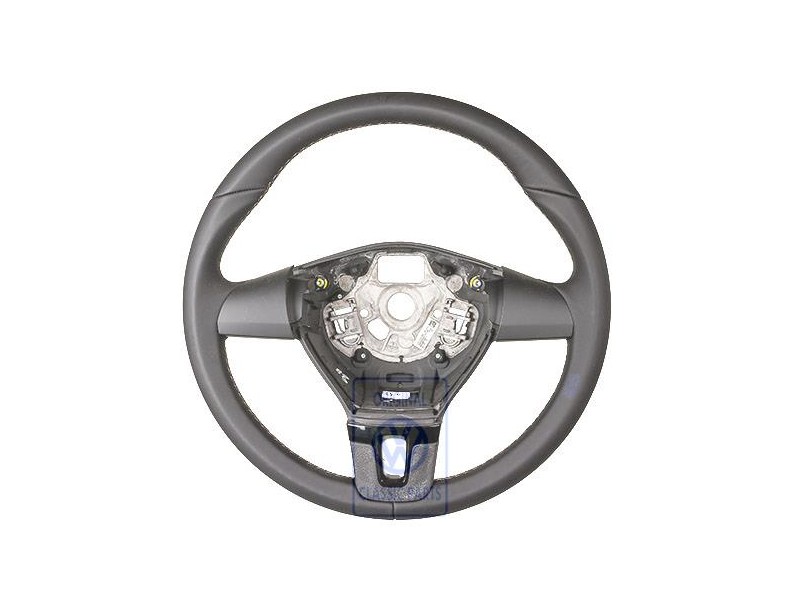 VW Original Lenkrad (Leder) Titanschwarz/Cinnamon - 3C8419091ARAVJ