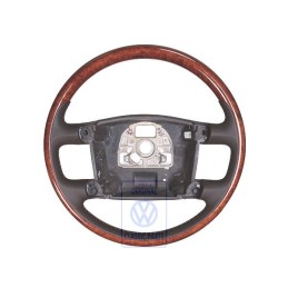 VW Original Lenkrad (Holz/Leder) Naturbraun/Nussbaum - 3D0419091ABNKN
