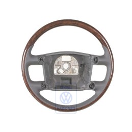 VW Original Lenkrad (Holz/Leder) Anthrazit/Myrte - 3D0419091ABNKP