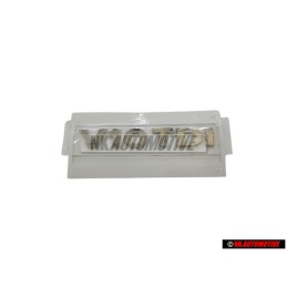 VW Original V10 TDI Hinten Schriftzug Emblem Logo Chrom - 3D0853675D 739
