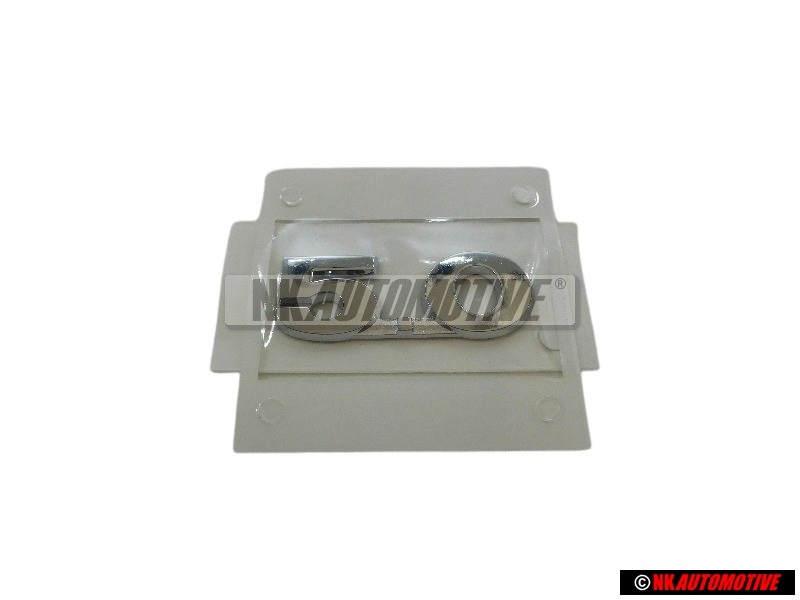 VW Original 5.0 Hinten Schriftzug Emblem Logo Chrom - 3D0853675H 739