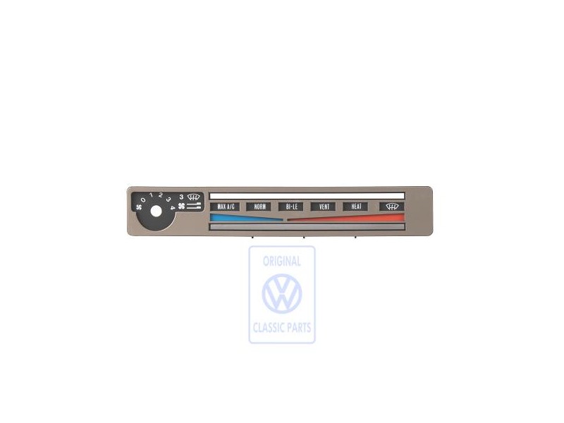 VW Original Blende Alu-Metallic - 531919383 95U