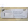 VW Original Sonnenblende Mit Spiegel Und Abdeckung Grau - 535857551A A77