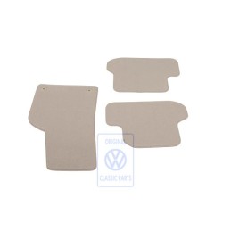 VW Original 1 Satz Fussmatten Nutria Beige - 5C1863011C ICK