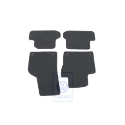 VW Original 1 Satz Fussmatten Titanschwarz/Artgrey - 5C1863011C ISR