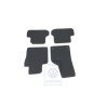 VW Original 1 Satz Fussmatten Schwarz/Schwarz/Curry - 5C1863011C KXX