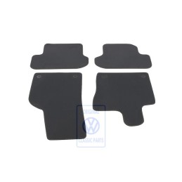 VW Original 1 Satz Fussmatten Schwarz/Schwarz - 5C1863011E CNA