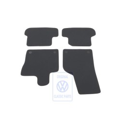 VW Original 1 Satz Fussmatten Titanschwarz/Schwarz/Sioux - 5C1863011R AMQ