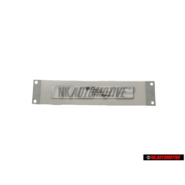 VW Original Folienschriftzug Silber - 5K0853433C 1W4
