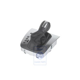 VW Original Schaltabdeckung Satinschwarz/Alu - 5K1713203A OKM