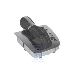 VW Original Schaltabdeckung Schwarz/Artgrey - 5K2713203D YMD