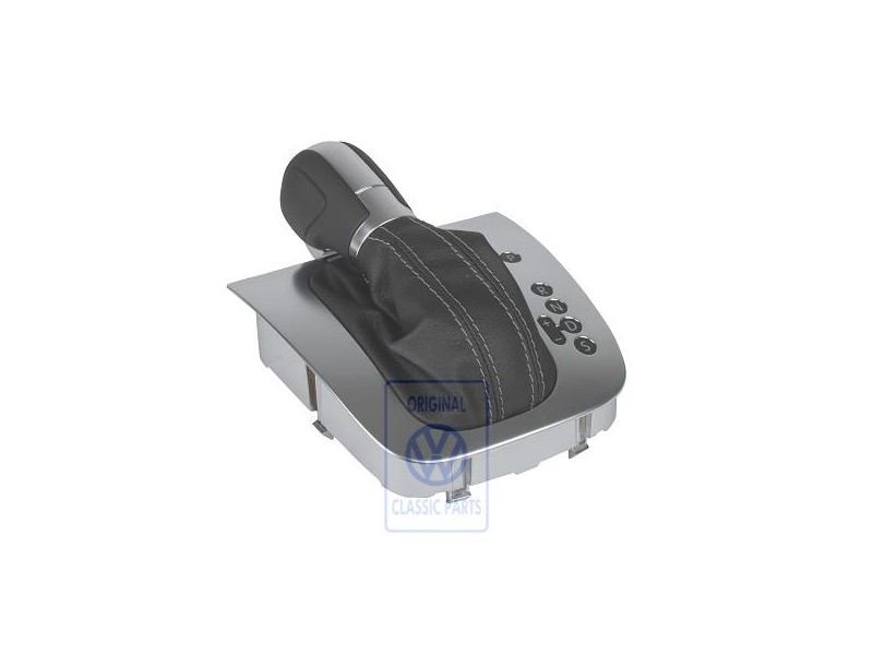 VW Original Schaltabdeckung Schwarz/Artgrey - 5K2713203D YMD