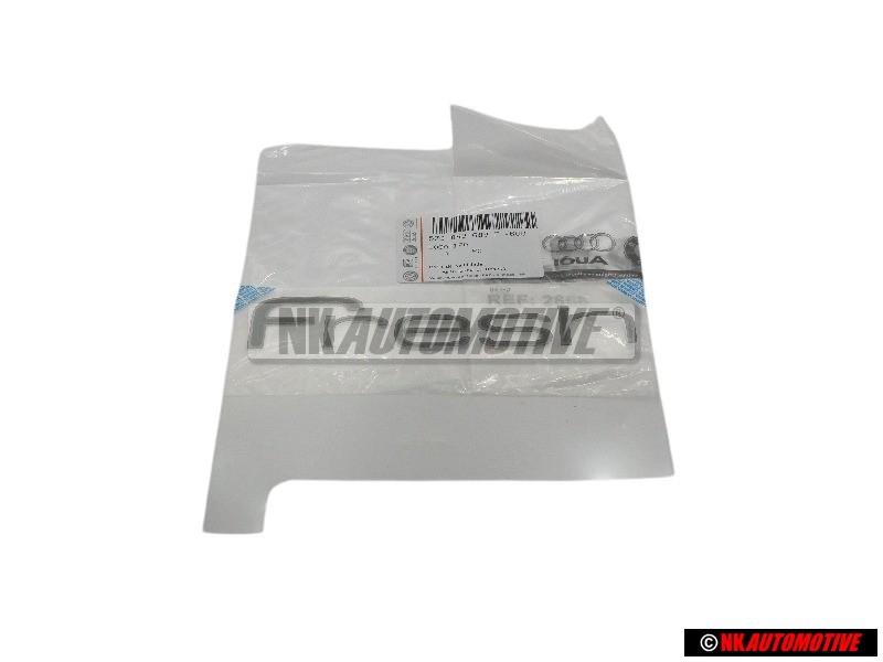 VW Original Schriftzug Dunkelgrau - 5Z0853689F 60U
