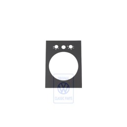 VW Original Blende Für Fahrtenschreiber Satinschwarz - 690957033 01C