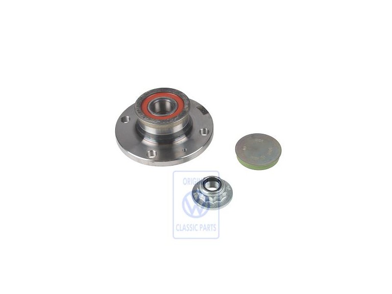 VW Original Radlager Mit Montage- Teilen - 6E0598611A
