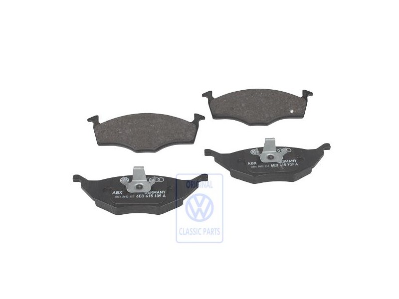 VW Original 1 Satz Bremsbeläge Für Scheibenbremse - 6E0698151
