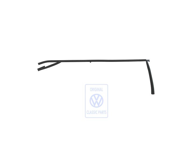 VW Original Fensterführung Satinschwarz - 6E0837432G B41