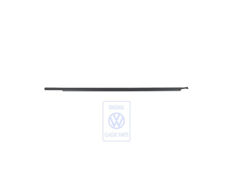 VW Original Fensterschachtabdichtung Satinschwarz - 6E0837478 B41