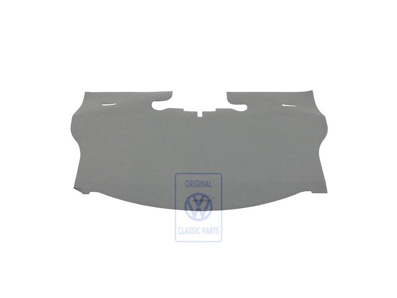 VW Original Kofferraumbelag Flanellgrau - 6E0863463B 7DP