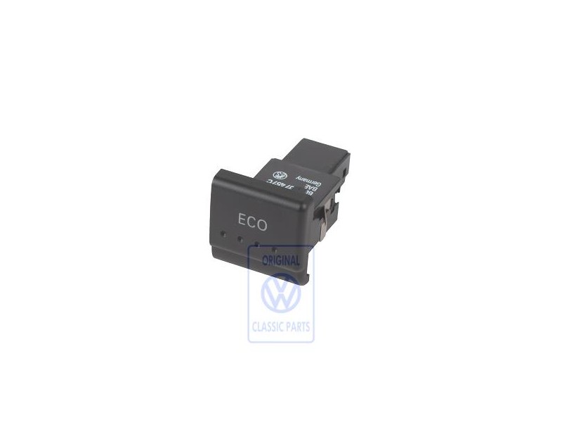 VW Original Schalter Für Stop-Start- Anlage Satinschwarz - 6E0907457C 01C