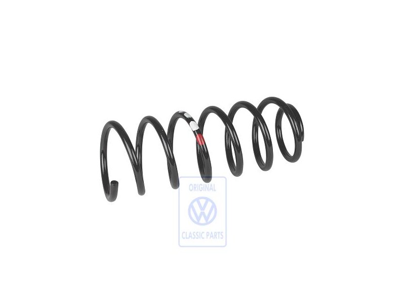 VW Original Schraubenfeder 1 Farbstrich - 6K0411105C 954