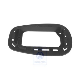 VW Original Rahmen Für Faltenbalg Satinschwarz - 6K0711120 B41