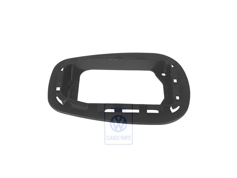 VW Original Rahmen Für Faltenbalg Satinschwarz - 6K0711120 B41