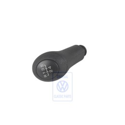 VW Original Schalthebelknopf Satinschwarz - 6K0711141A 01C