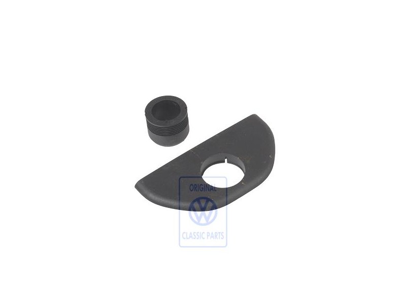VW Original Abdeckkappe Satinschwarz - 6K0845537 01C