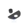 VW Original Abdeckkappe Satinschwarz - 6K0845537 01C