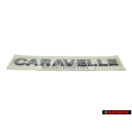 VW Original CARAVELLE Hinten Schriftzug Emblem Logo Chrom - 7H9853687 739