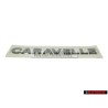 VW Original CARAVELLE Hinten Schriftzug Emblem Logo Chrom - 7H9853687 739