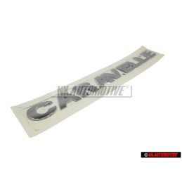 VW Original CARAVELLE Hinten Schriftzug Emblem Logo Chrom - 7H9853687 739