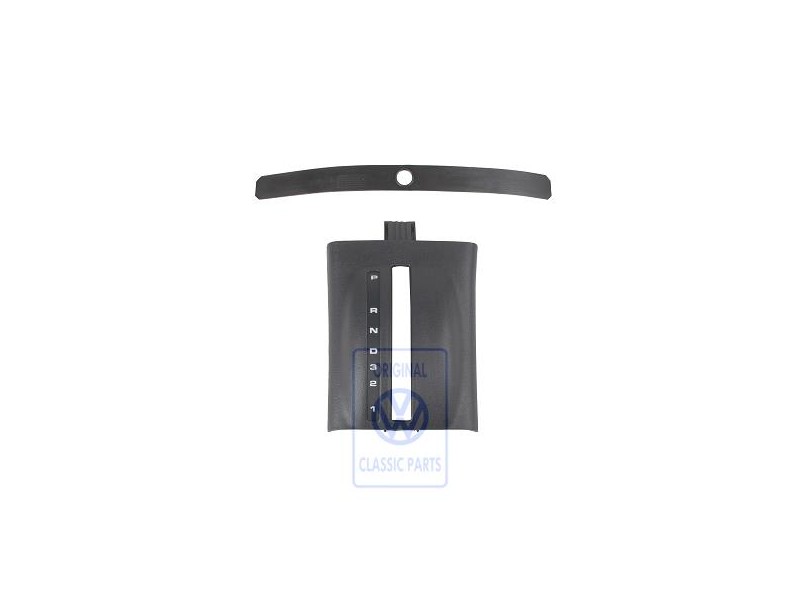 VW Original Blende Für Schaltbetätigung Off-Black - 6K0863209A EQQ