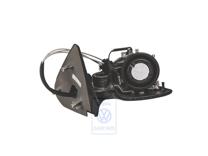 VW Original Aussenspiegelgehäuse Schwarz - 6K1857508J 01C