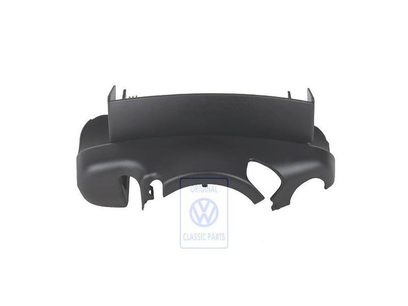 VW Original Lenksäulenverkleidung Satinschwarz - 6K1858560C 01C