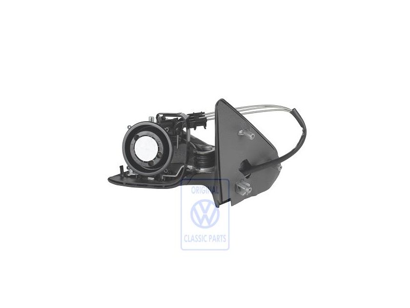 VW Original Aussenspiegelgehäuse Schwarz - 6K2857507G 01C