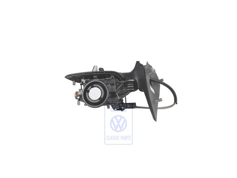 VW Original Aussenspiegelgehäuse Schwarz - 6K2857508M 01C