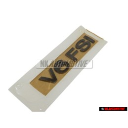 VW Original V6 FSI Hinten Schriftzug Emblem Logo Chrom - 3C0853675AAL85