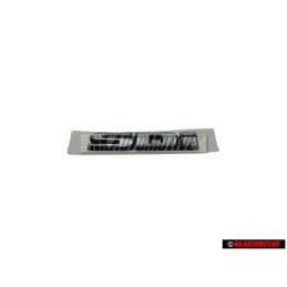 VW Original SDI Hinten Schriftzug Emblem Logo Silber - 6K9853687E GHA