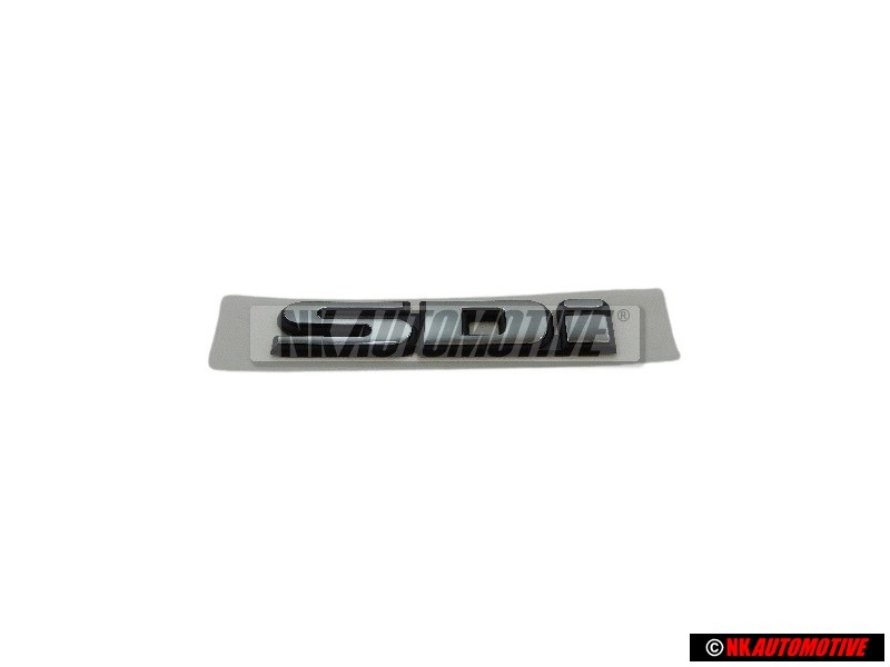 VW Original SDI Hinten Schriftzug Emblem Logo Silber - 6K9853687E GHA