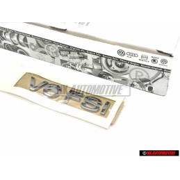 VW Original V6 FSI Hinten Schriftzug Emblem Logo Chrom - 3C0853675C 739