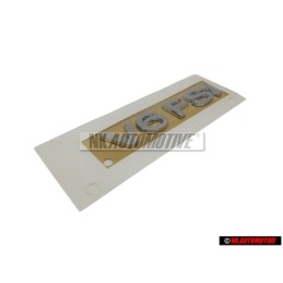 VW Original V6 FSI Hinten Schriftzug Emblem Logo Chrom - 3C0853675C 739