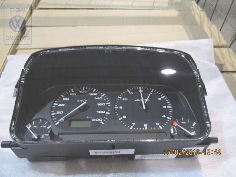 VW Original Kombiinstrument Satinschwarz - 6K9919851MXB41
