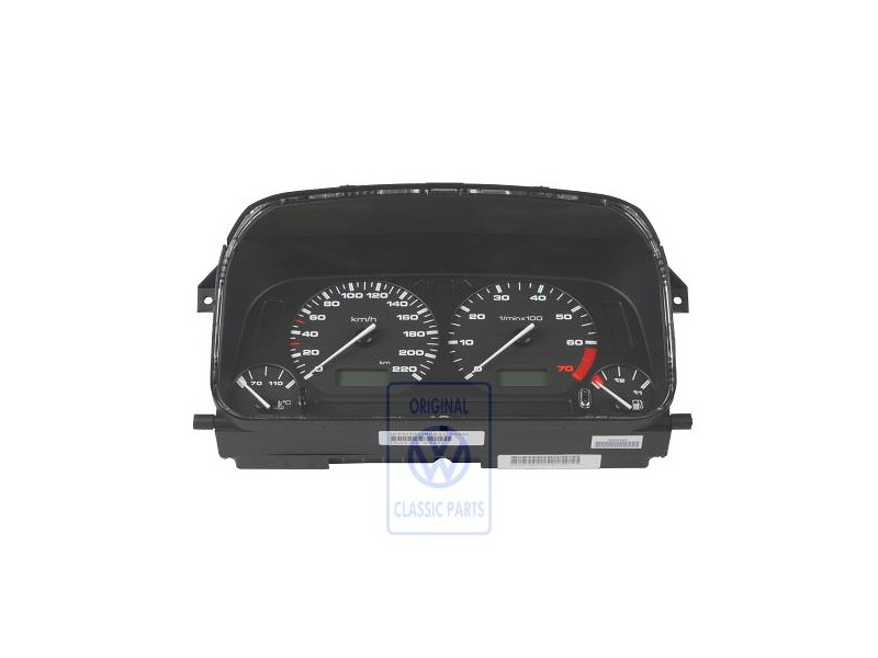 VW Original Kombiinstrument Satinschwarz - 6K9919861MXB41