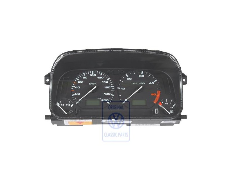 VW Original Kombiinstrument Satinschwarz - 6K9919861SXB41