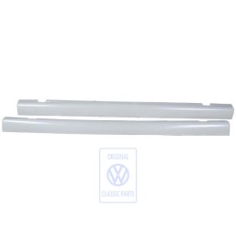 VW Original 1 Satz Unterholmverkleidungen Grau/Rot - 6N0071685A 9AX