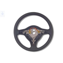 VW Original Lenkrad (Leder) Schwarz/Orbitblue - 6N0419091L HCC