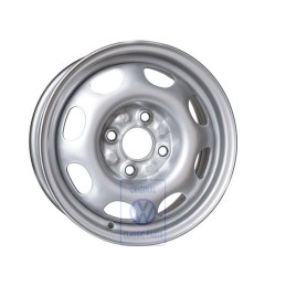 VW Original Stahlfelge Chromfarben - 6N0601025A 091